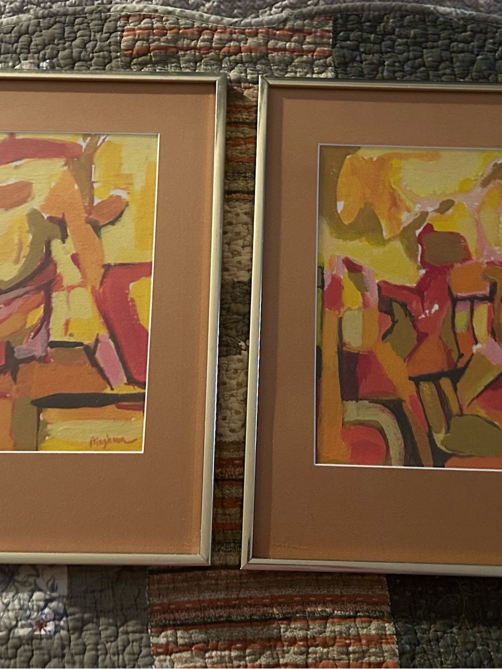 Bingham Abstract paintings